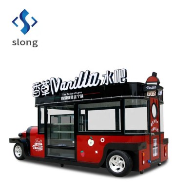 Electric Outdoor Mobile Food Truck Street Kitchen Catering Truck Stainless Steel Food Vending Truck For Sale